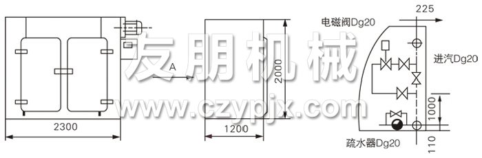 GMP烘箱結(jié)構(gòu)示意圖